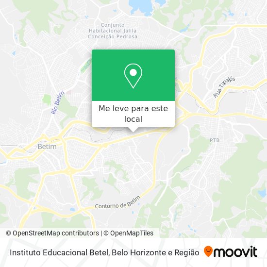 Instituto Educacional Betel mapa