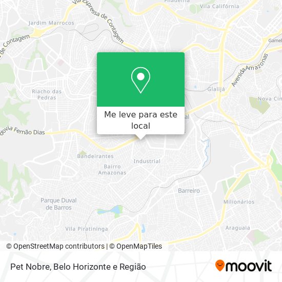 Pet Nobre mapa