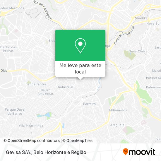 Gevisa S/A. mapa