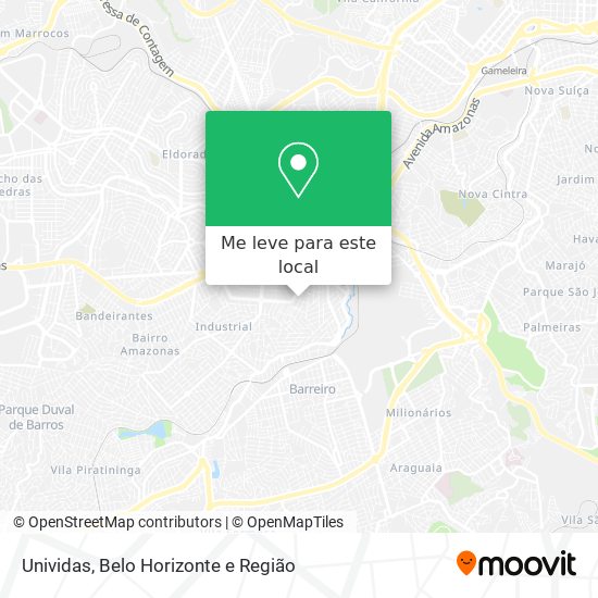 Unividas mapa