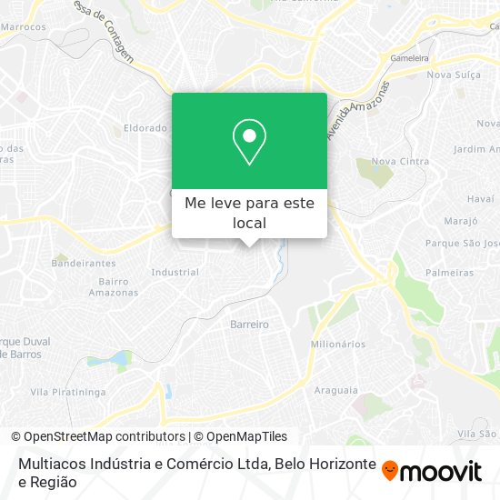 Multiacos Indústria e Comércio Ltda mapa