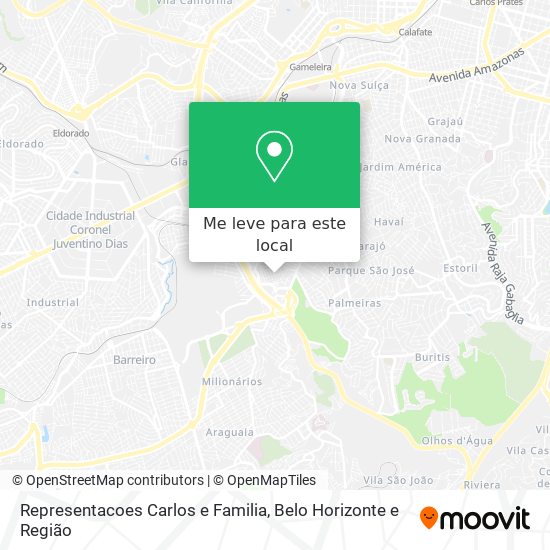 Representacoes Carlos e Familia mapa