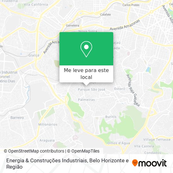 Energia & Construções Industriais mapa