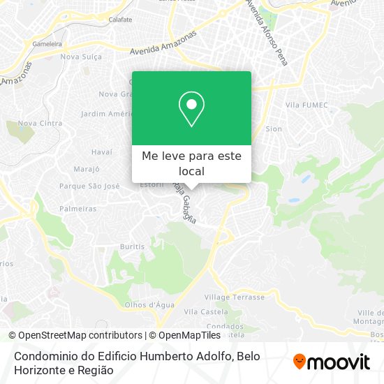 Condominio do Edificio Humberto Adolfo mapa