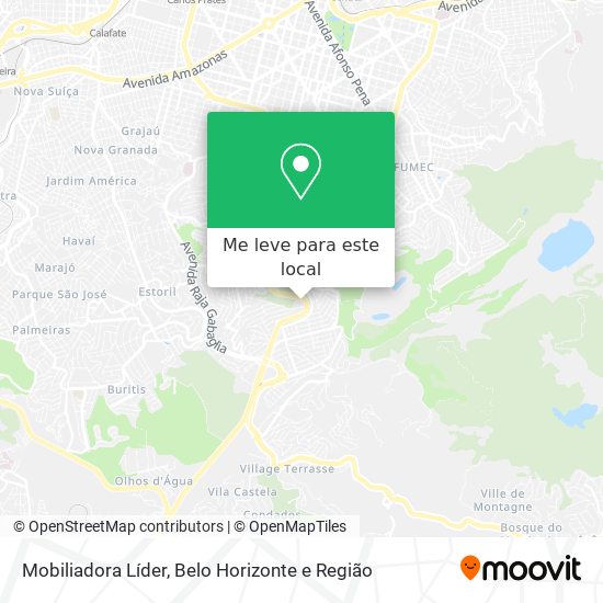 Mobiliadora Líder mapa