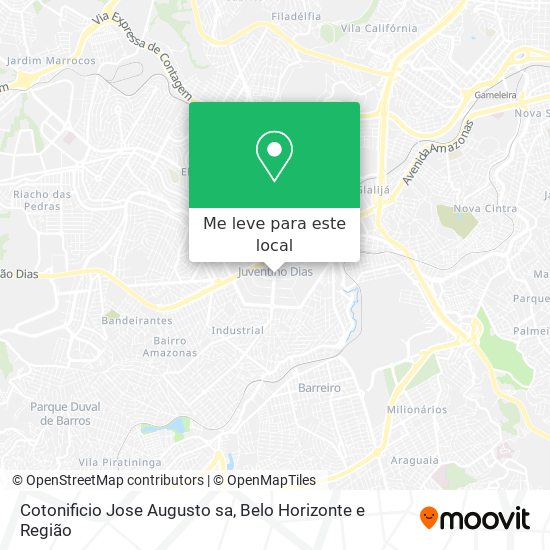 Cotonificio Jose Augusto sa mapa