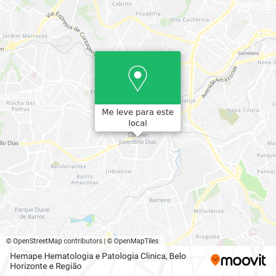 Hemape Hematologia e Patologia Clinica mapa