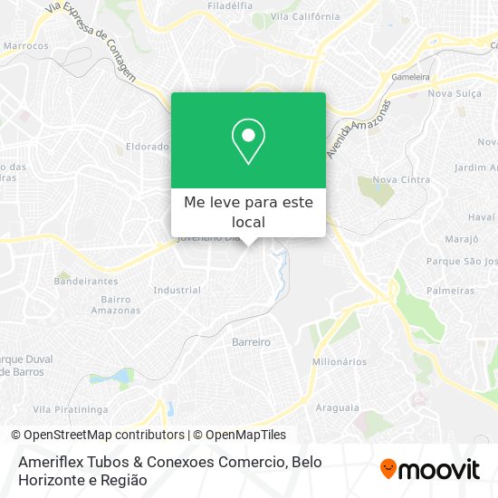 Ameriflex Tubos & Conexoes Comercio mapa