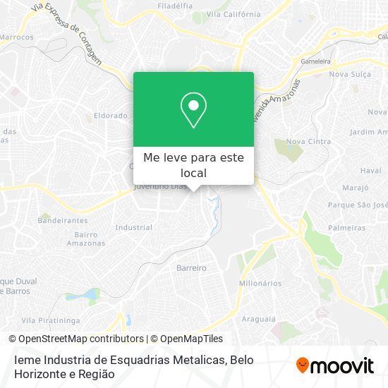 Ieme Industria de Esquadrias Metalicas mapa
