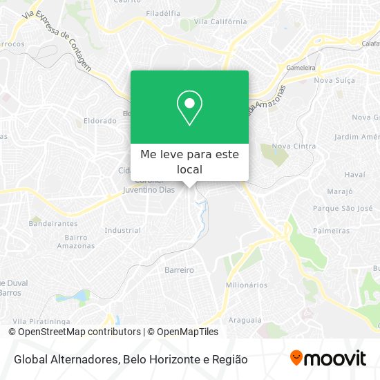 Global Alternadores mapa