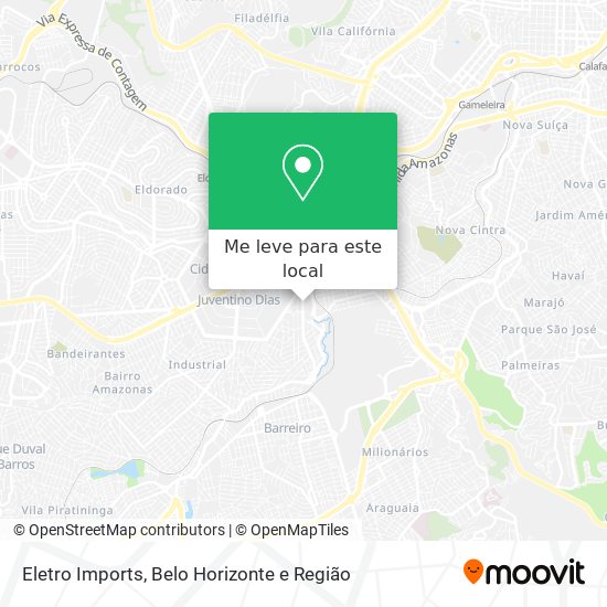 Eletro Imports mapa