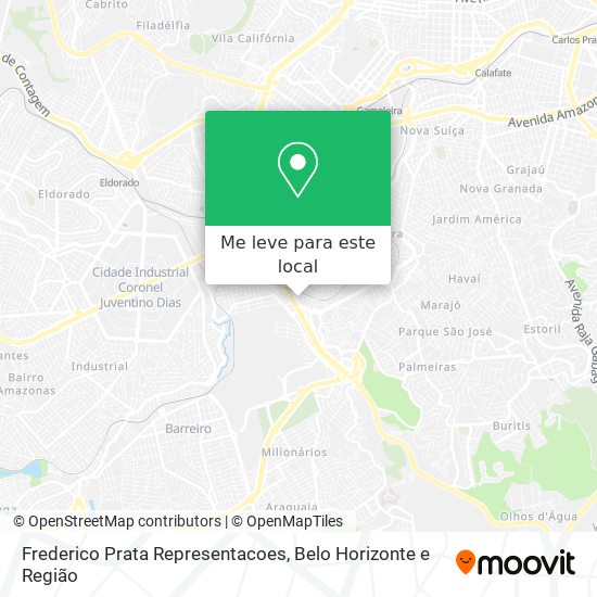 Frederico Prata Representacoes mapa
