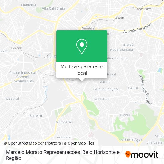 Marcelo Morato Representacoes mapa