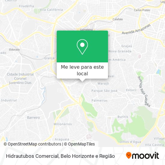 Hidrautubos Comercial mapa