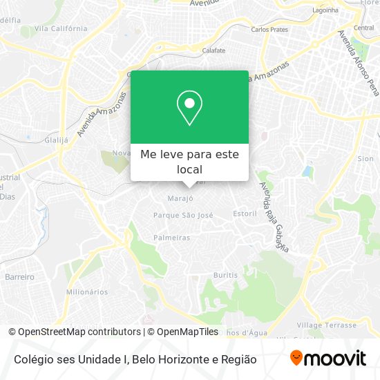 Colégio ses Unidade I mapa