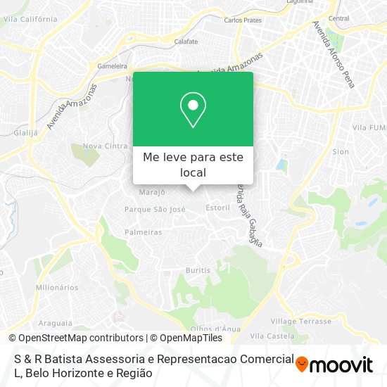 S & R Batista Assessoria e Representacao Comercial L mapa