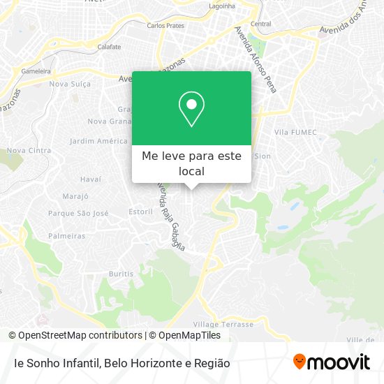 Ie Sonho Infantil mapa