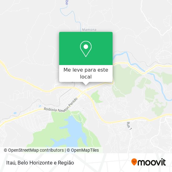 Itaú mapa
