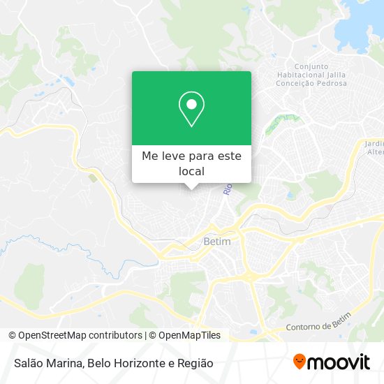 Salão Marina mapa