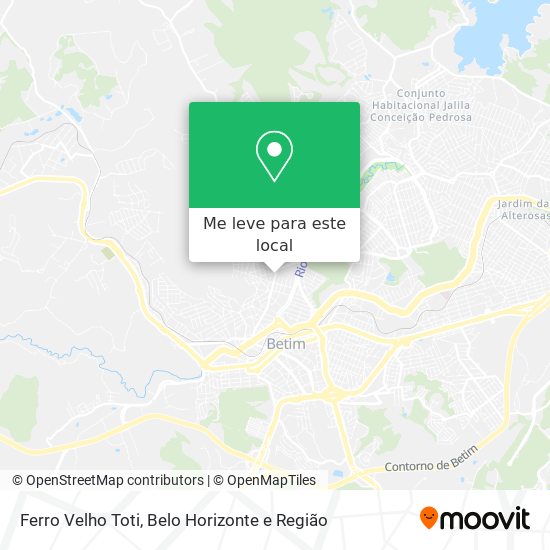 Ferro Velho Toti mapa
