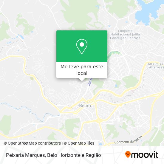 Peixaria Marques mapa