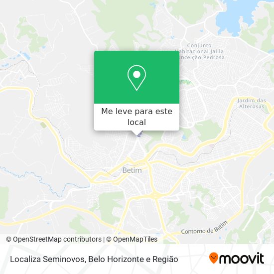 Localiza Seminovos mapa