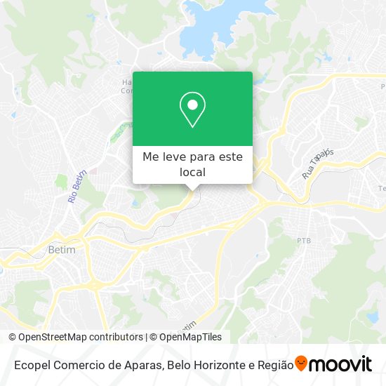 Ecopel Comercio de Aparas mapa