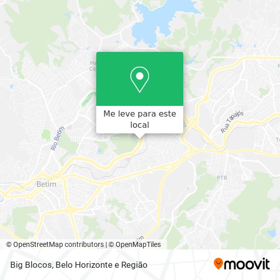 Big Blocos mapa