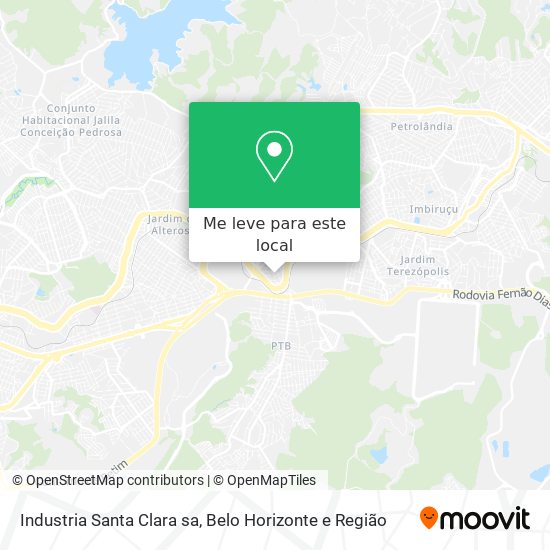 Industria Santa Clara sa mapa