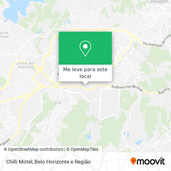 Chilli Motel mapa