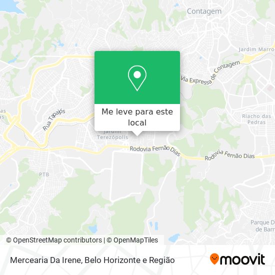 Mercearia Da Irene mapa