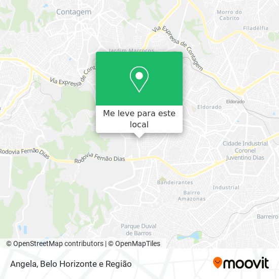 Angela mapa