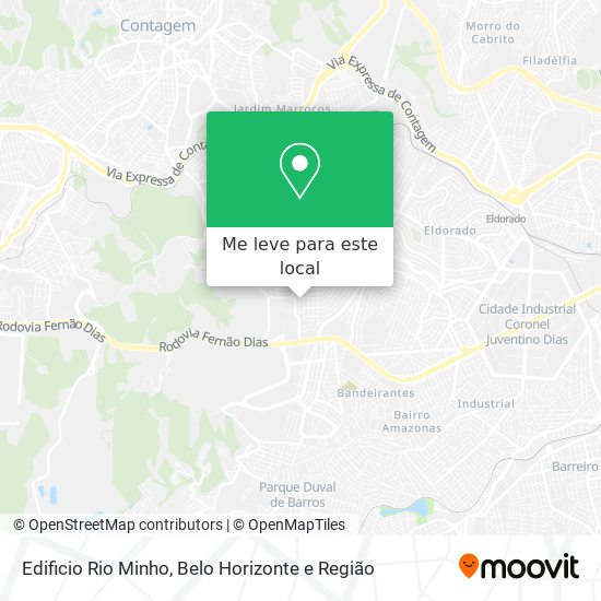 Edificio Rio Minho mapa