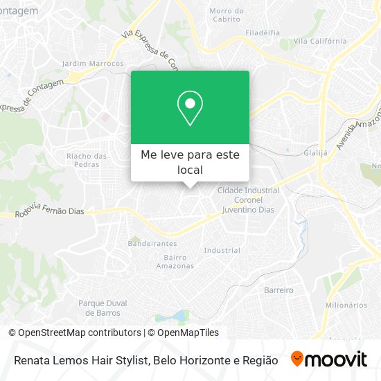 Renata Lemos Hair Stylist mapa