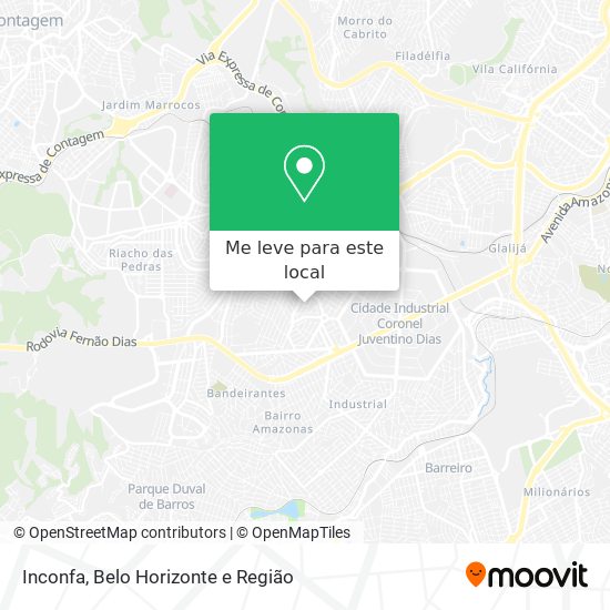Inconfa mapa