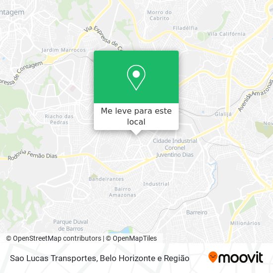 Sao Lucas Transportes mapa