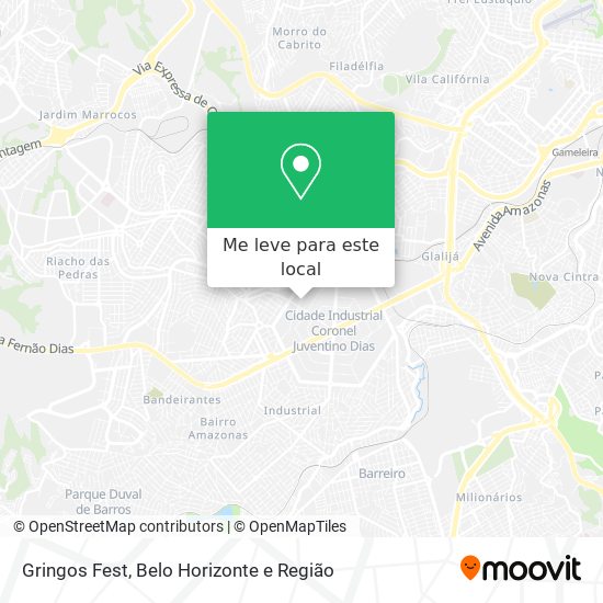 Gringos Fest mapa