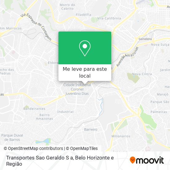 Transportes Sao Geraldo S a mapa