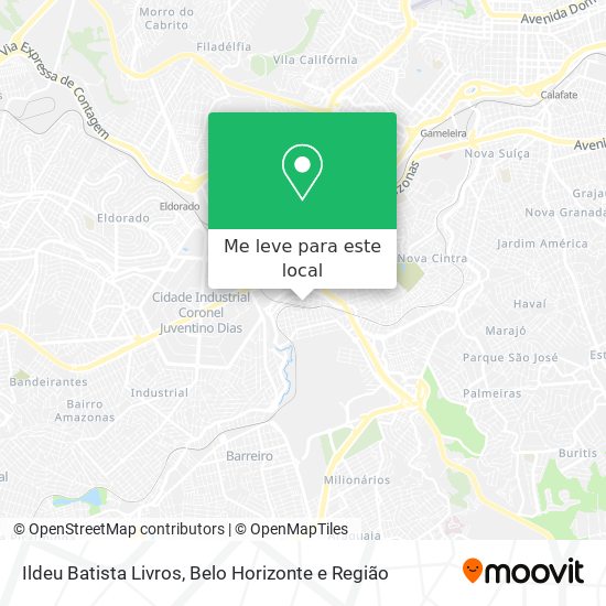 Ildeu Batista Livros mapa
