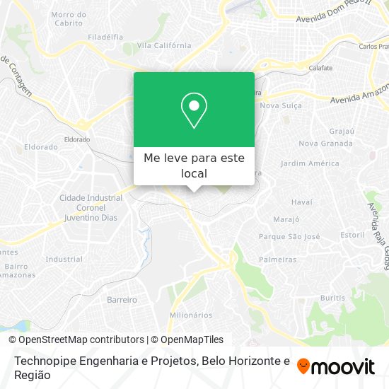 Technopipe Engenharia e Projetos mapa