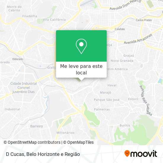 D Cucas mapa