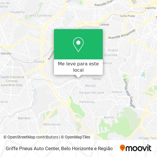 Griffe Pneus Auto Center mapa