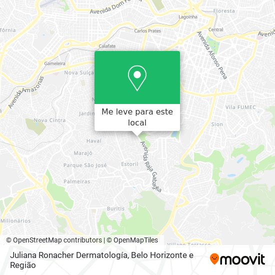 Juliana Ronacher Dermatología mapa
