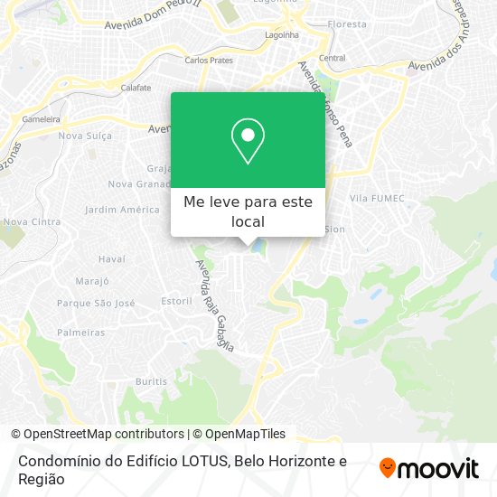 Condomínio do Edifício LOTUS mapa