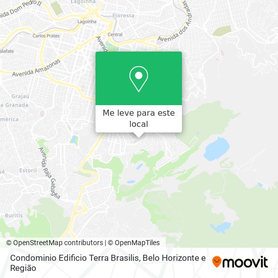 Condominio Edificio Terra Brasilis mapa