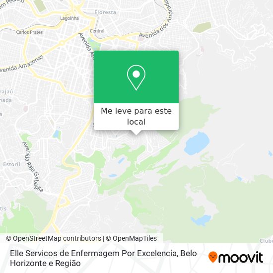 Elle Servicos de Enfermagem Por Excelencia mapa