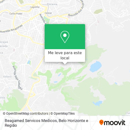 Beagamed Servicos Medicos mapa