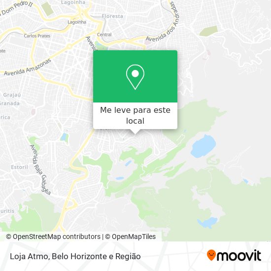Loja Atmo mapa