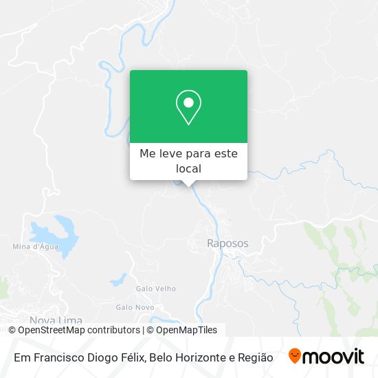Em Francisco Diogo Félix mapa
