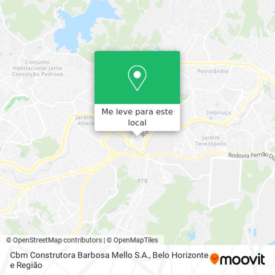 Cbm Construtora Barbosa Mello S.A. mapa